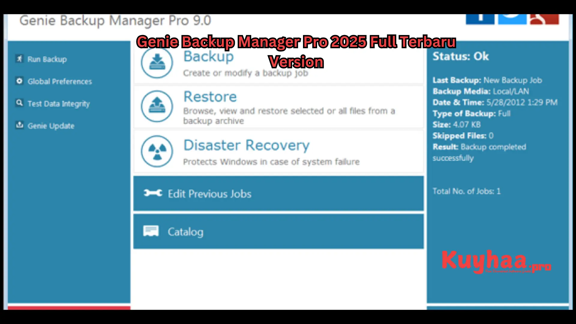 Genie Backup Manager Pro 2026